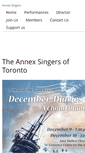 Mobile Screenshot of annexsingers.com